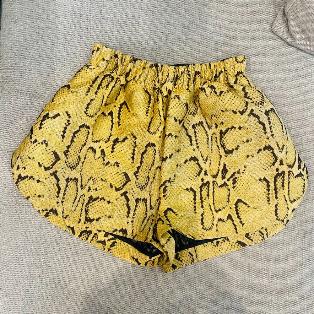 Stella Mccartney Yellow Python Pattern Jacquard S… - image 3